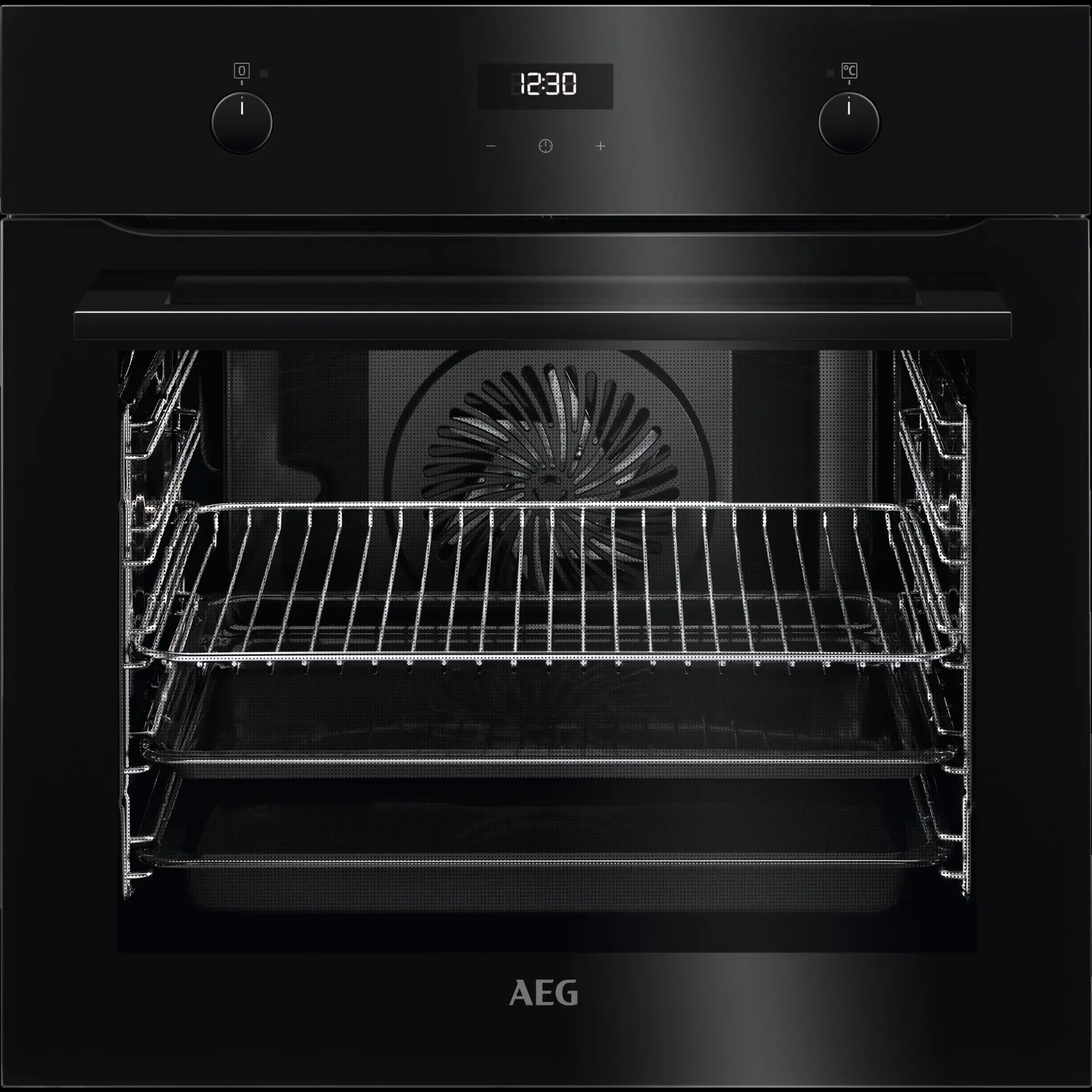 AEG Backofen mit Heißluft BEK435060B - schwarz